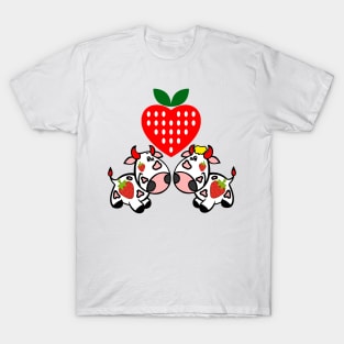 strawberry cow 1 T-Shirt